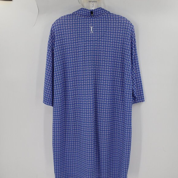 Mizzen main Shirt men's XL Phil Mickelson Golf Polo Pacific Sunset Geo Print - Picture 8 of 13